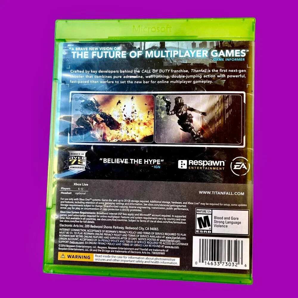 Xbox One Video Game Lot 7 Games Bundle